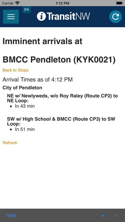 Pendleton Transit screenshot-5