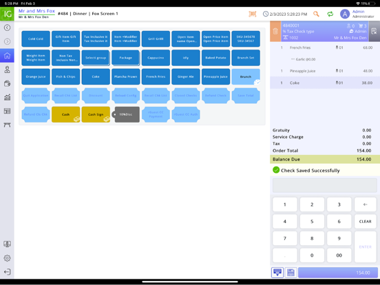 Screenshot #6 pour InfoGenesis POS Terminal
