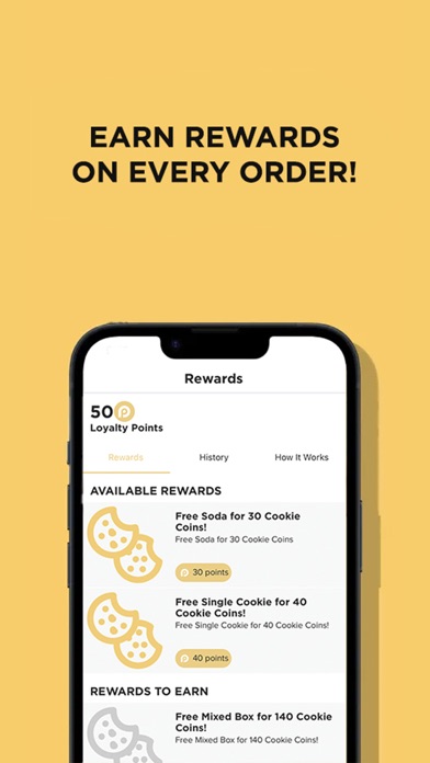 Crave Cookies - Order & Save Screenshot