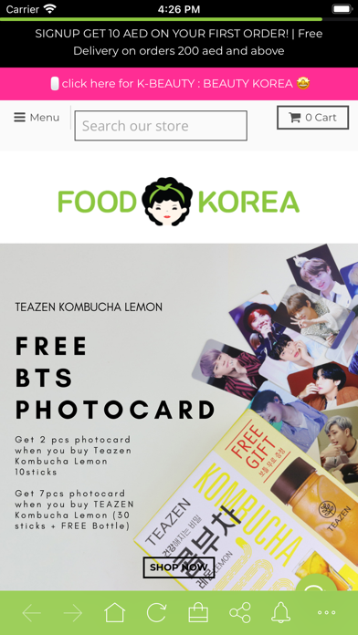 Food Korea Dubai Screenshot