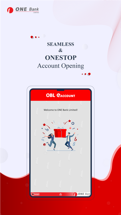 ONE Bank e-Account Screenshot