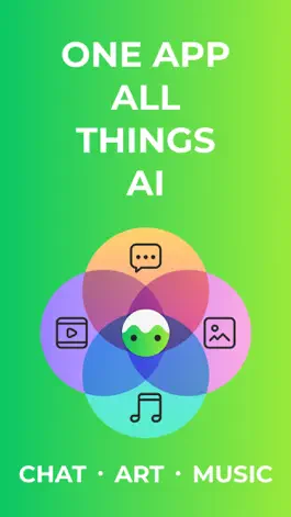 Game screenshot AI Art, AI Music, AI Chat: Wau mod apk