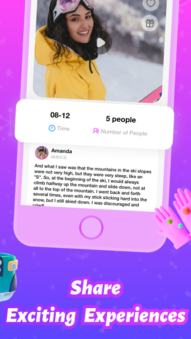 Sic: Share, Chat Room & Ski Screenshot