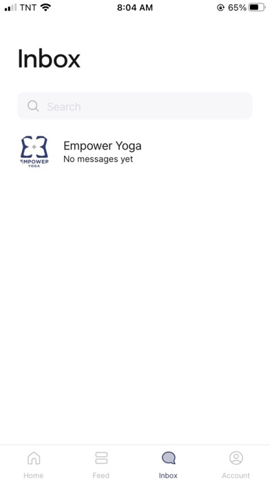 Empower Yoga App Screenshot