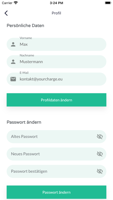YourCharge Screenshot
