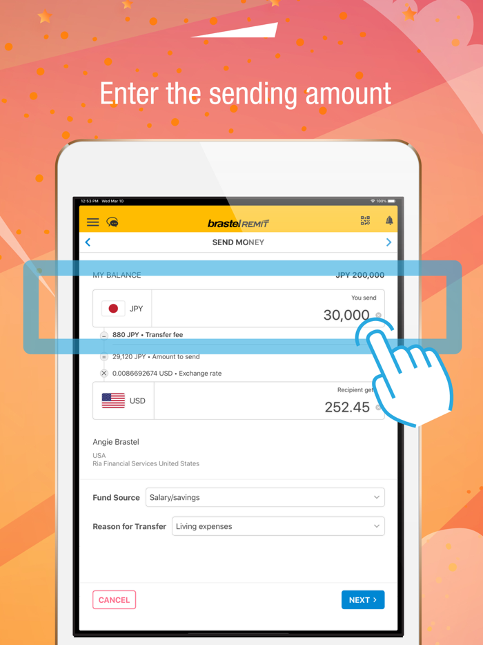 Brastel Remit - Send Money