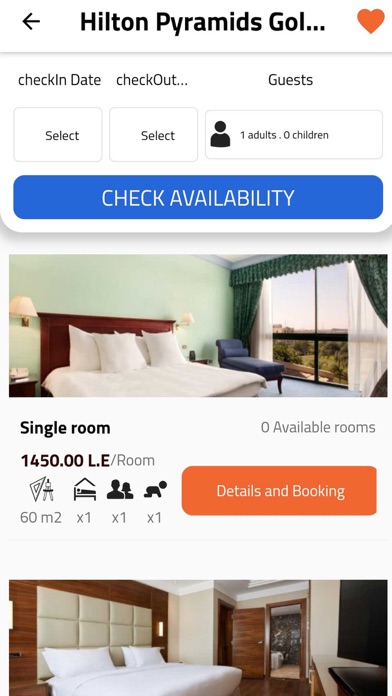 Hotels Egypt Screenshot