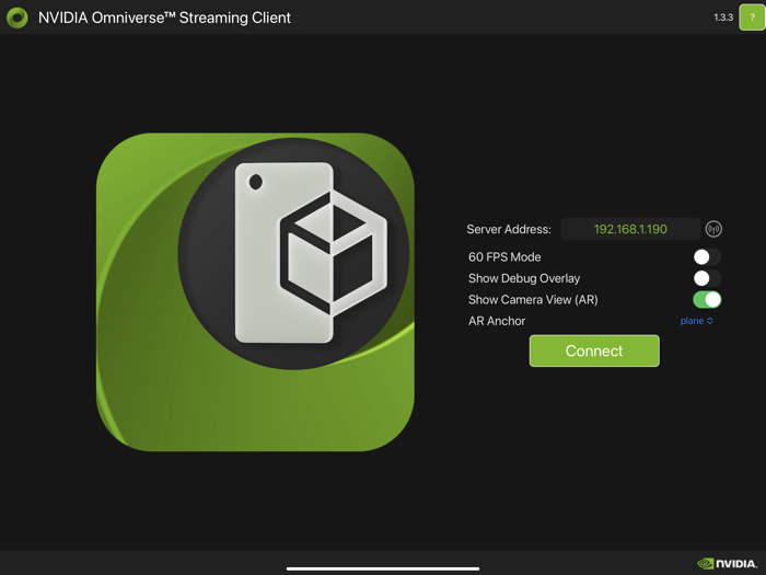 Omniverse Streaming Client