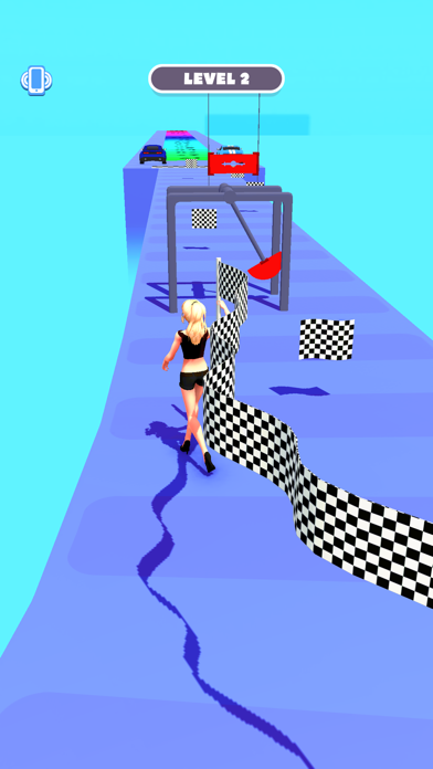 Racing Girl Run Screenshot