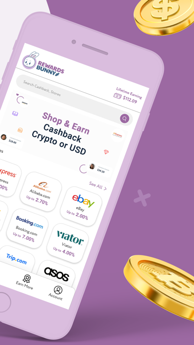 RBunny: Shop & Earn Crypto Screenshot