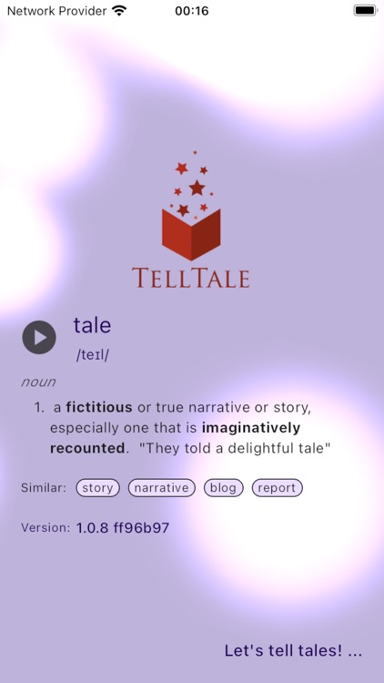 TellTale: Creative writing