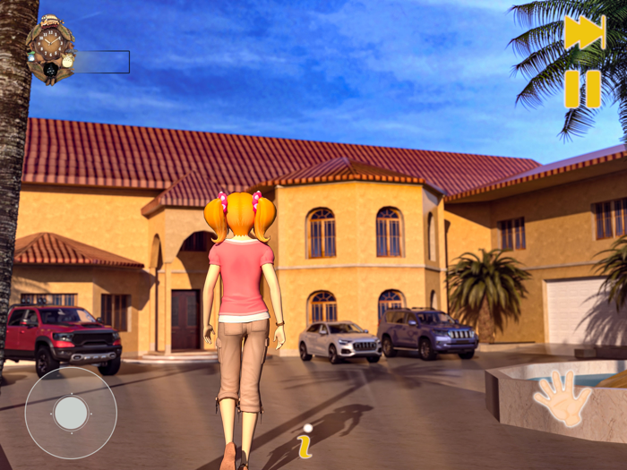 Anime High School Girl 3D Life