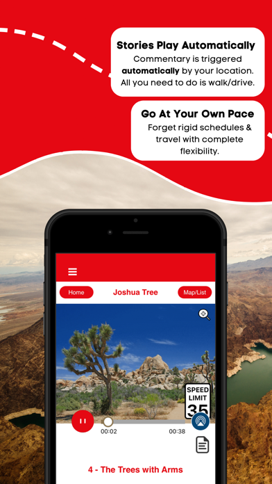 California GPS Audio Tours Screenshot