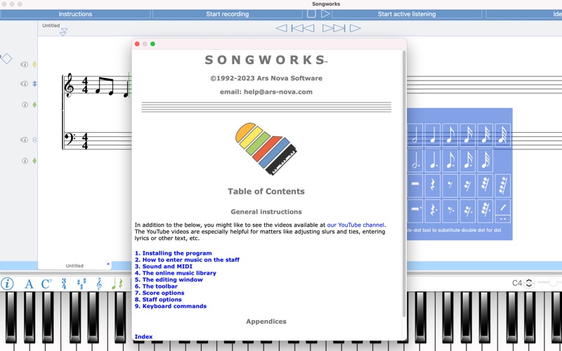 App screenshot
