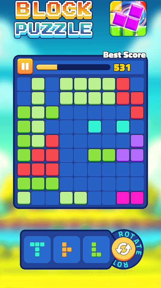 #1. Block Puzzle: Free Rotate (iOS) 由: Genix Lab