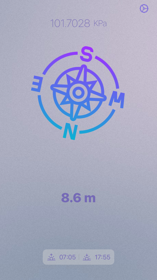 #6. Altimeter GPS Barometer (iOS) بواسطة: 静华 黄
