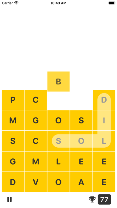 Word Catcher - Falling Tiles Screenshot