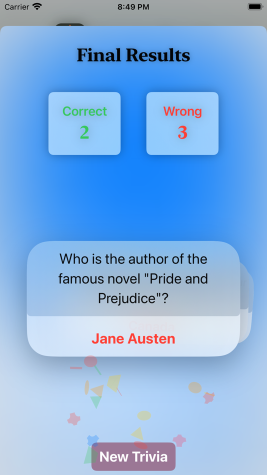#6. Trivia By AI (iOS) 由: i4islam