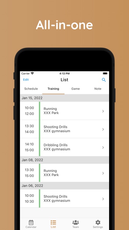 Basketball Schedule Planner screenshot-6
