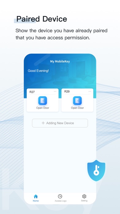 My MobileKey Screenshot