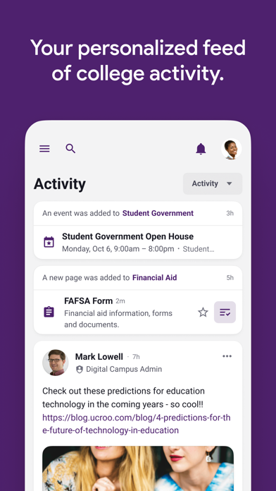 myACU Screenshot