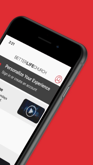 Better Life Church Screenshot