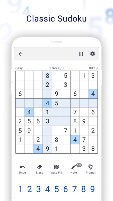 Sudoku Classic Number Puzzleのおすすめ画像1