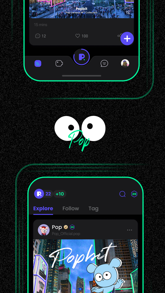 Pop Social Web3 Create and Earn