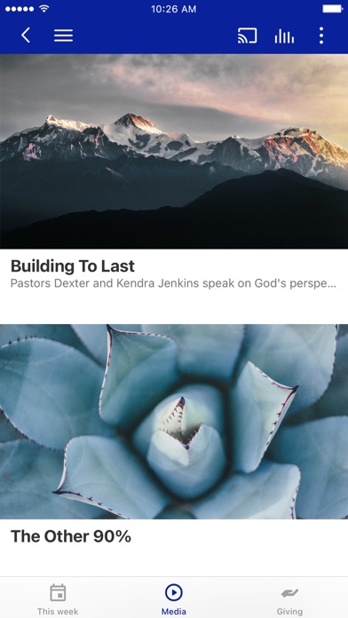 Fellowship Christian Church Screenshot