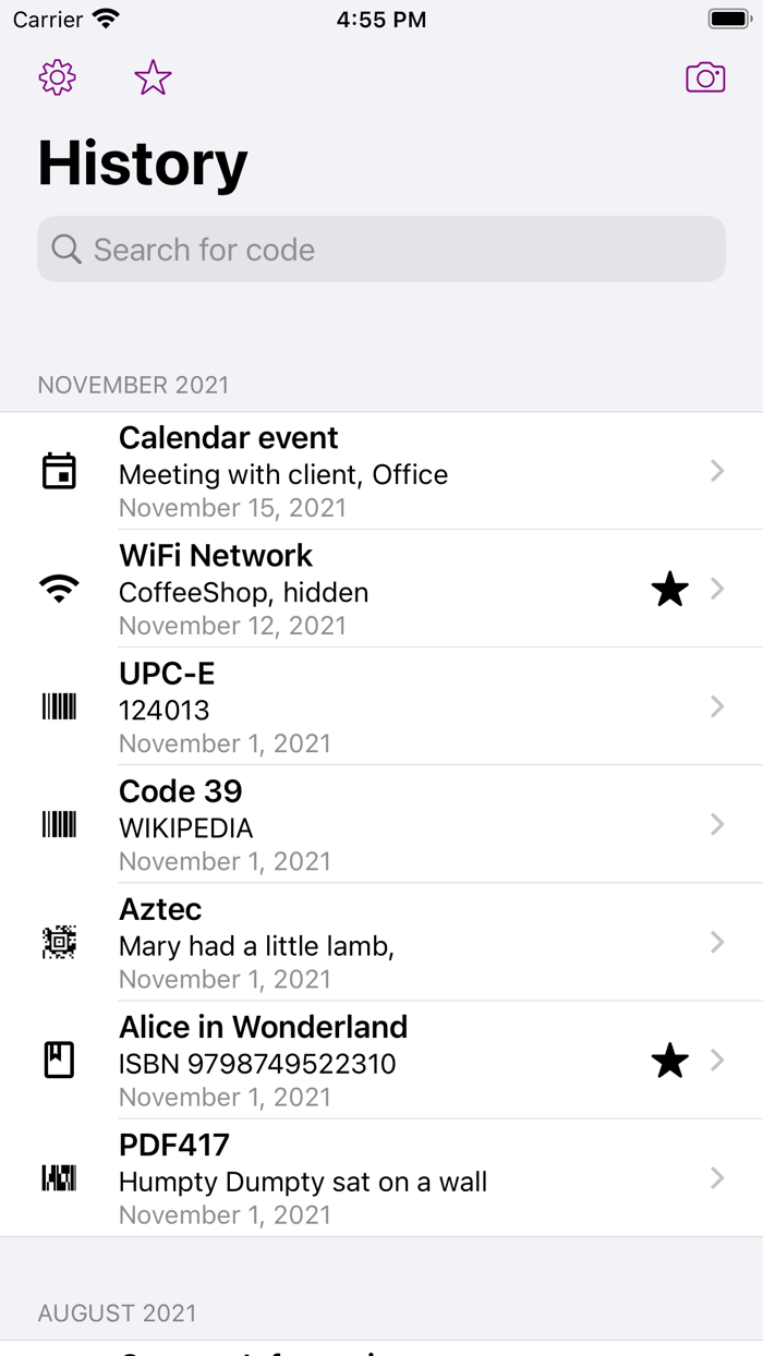 Code Scanner - QR and Barcodes
