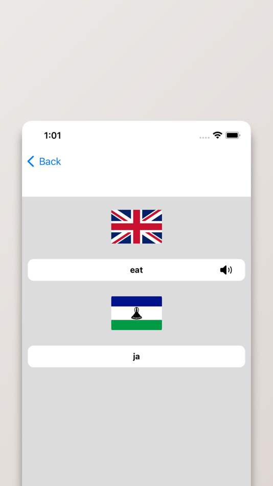 #2. Sesotho-English Dictionary (iOS) Podle: FB PUBLISHING LLC