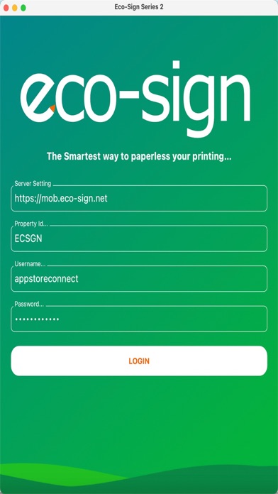 Eco-Sign Series 2 Screenshot