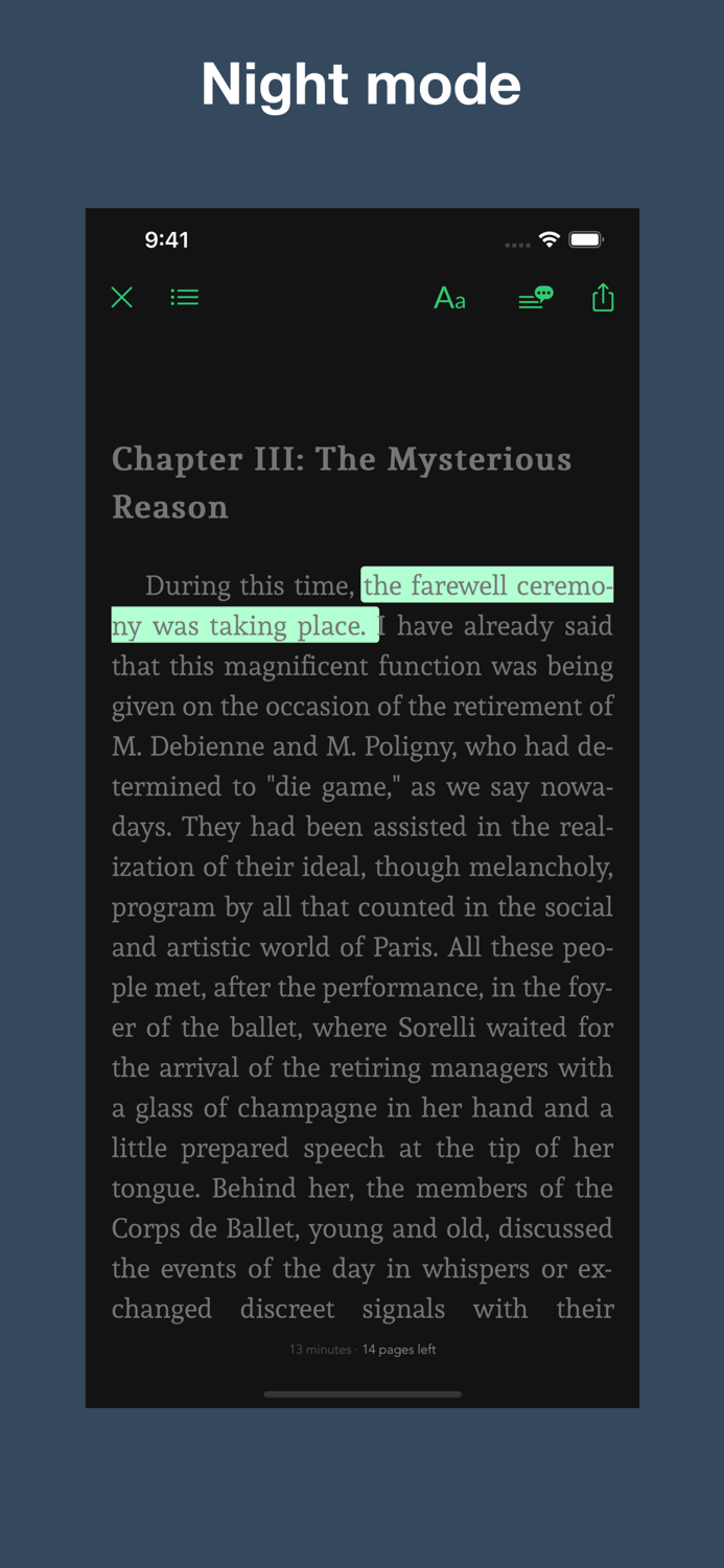 Horror and supernatural stories