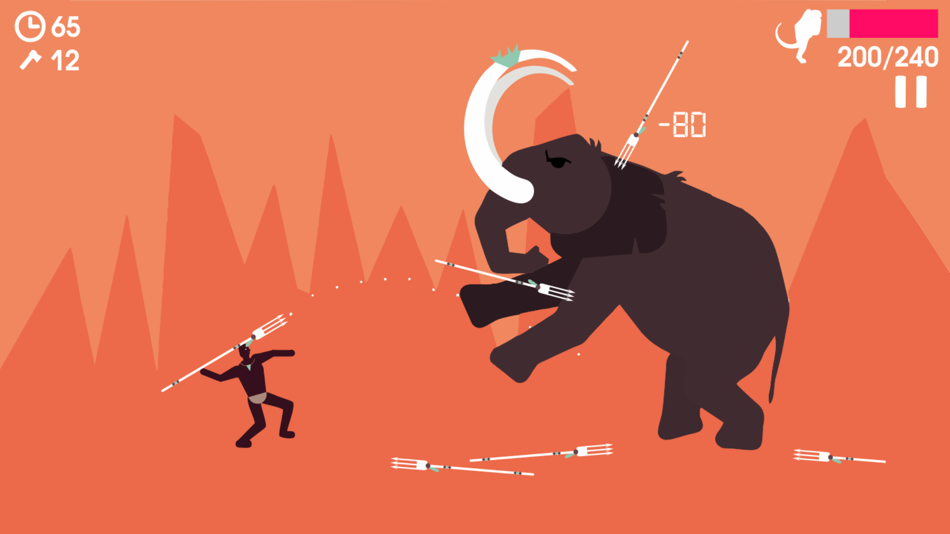 #2. Primal Hunter: Tribal Age (iOS) بواسطة: Vadim Ukolov