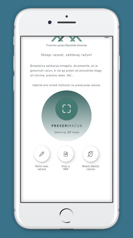 #1. Preveri račun (iOS) 由: Finančna uprava Republike Slovenije