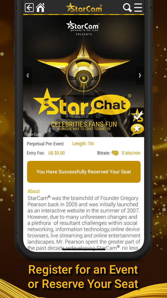 #4. StarCam® (iOS) Podle: Global Marketing Resources, Inc