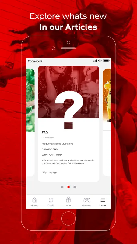 Coca-Cola: Play & Win Prizes screenshot 7 of 7