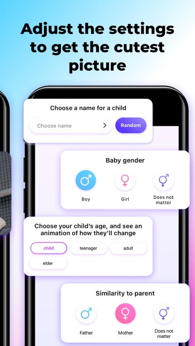 Baby Generator: AI Face Mix Screenshot