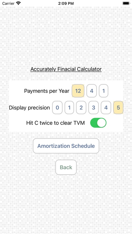 Accurately Finance Calculator