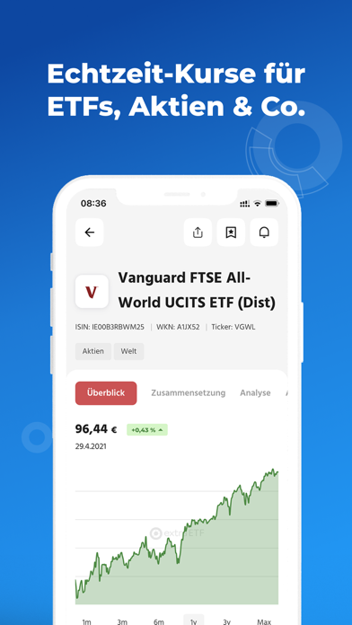 extraETF – ETF, Aktien, Fonds Screenshot