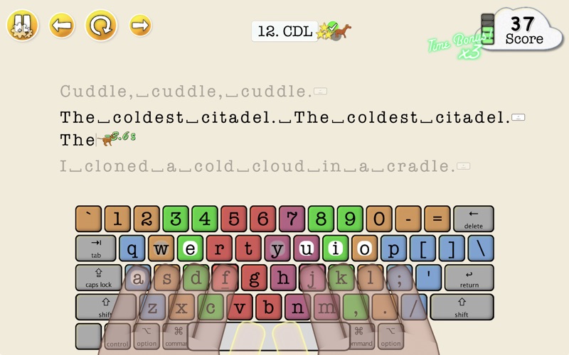 Animal Typing Screenshot