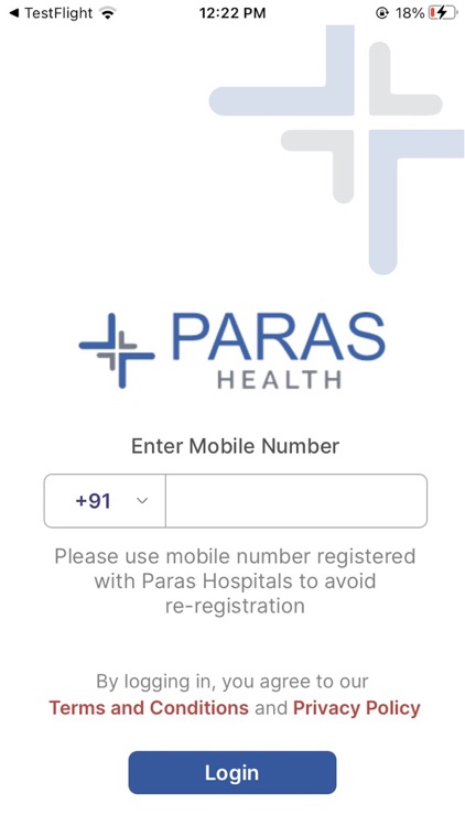 Paras Health Patient App