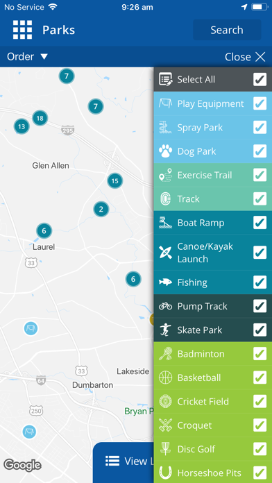 Henrico County Rec & Parks Screenshot