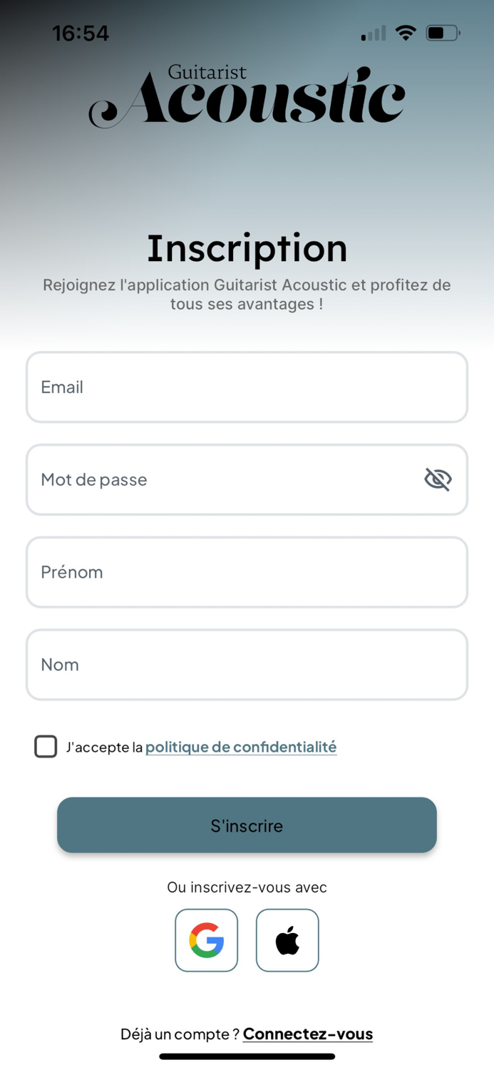 Guitarist Acoustic•Bleu Petrol