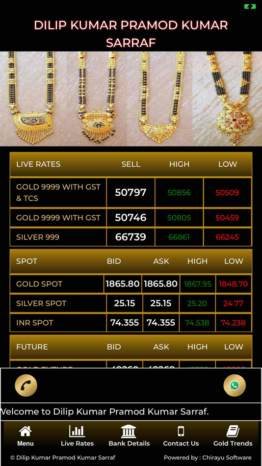 #1. DilipKumar PramodKumar Sarraf (iOS) Podle: Eterna Fintech Private Limited