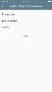 pashto (afgh.) phrasebook iphone screenshot 4