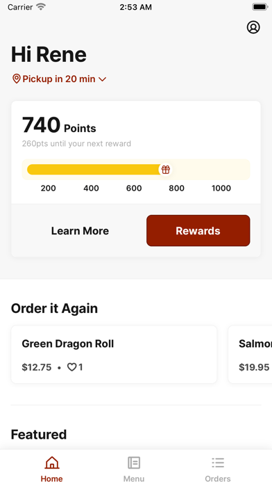 Sushi Kyu - Boca Raton Screenshot 1 - AppWisp.com