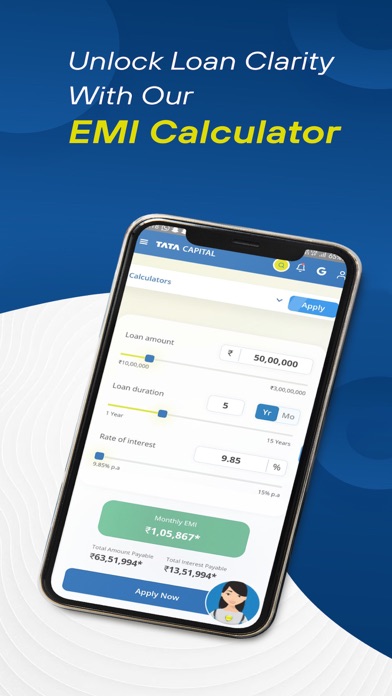 TATA Capital Loan & Wealth App Screenshot