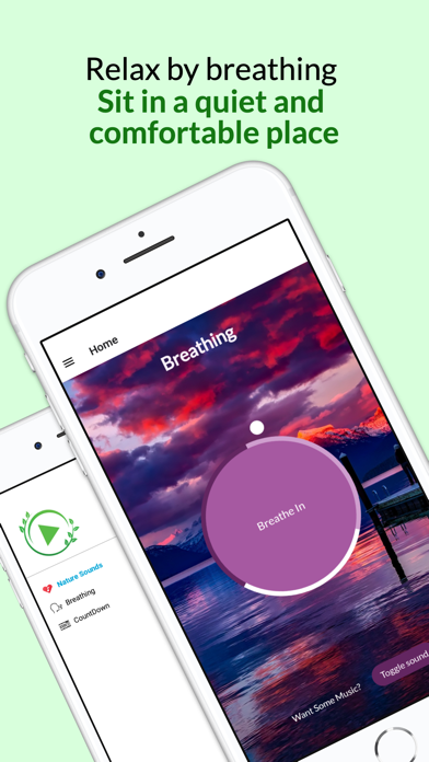 Nature Sounds Sleep Meditation Screenshot