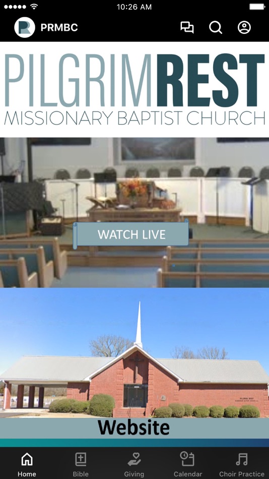 #1. Pilgrim Rest (iOS) 由: Pilgrim Rest Baptist Church (Little Rock)